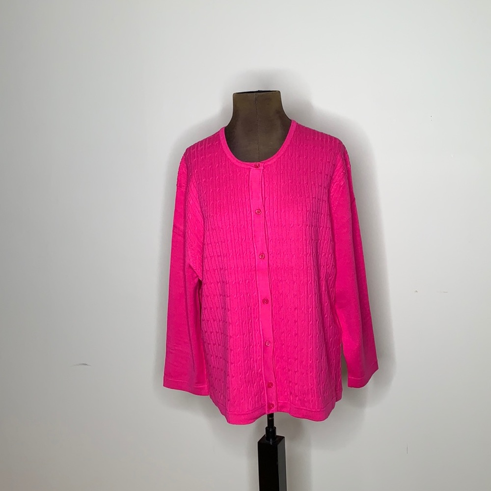 New with tag women’s Monterey Club cardigan sz XXL